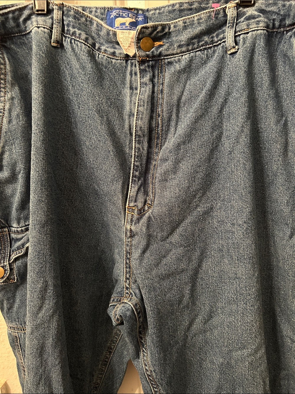 Men's Blue Denim lined Jeans